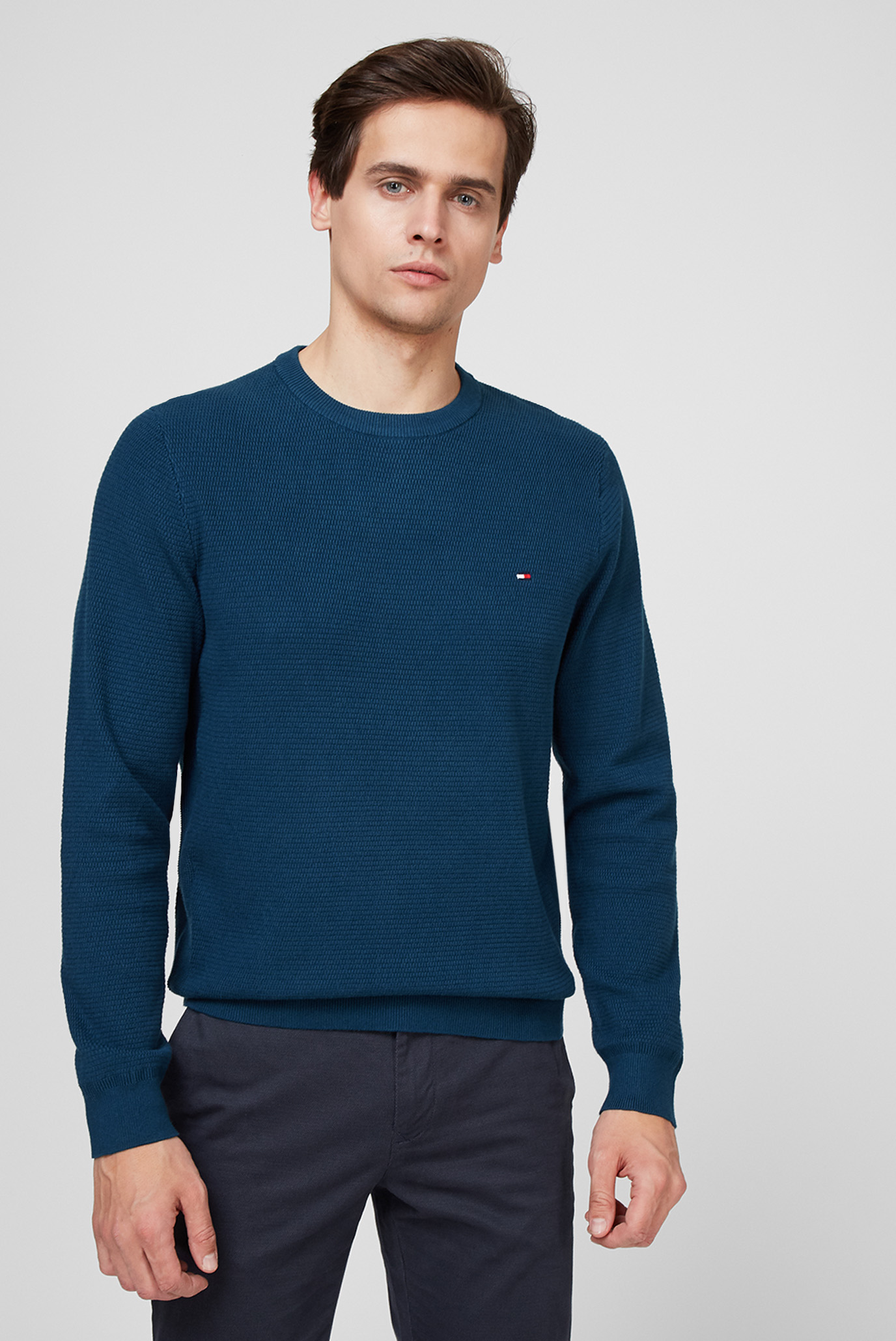 Мужской синий джемпер STRUCTURED Tommy Hilfiger MW0MW12256 — MD-Fashion ...
