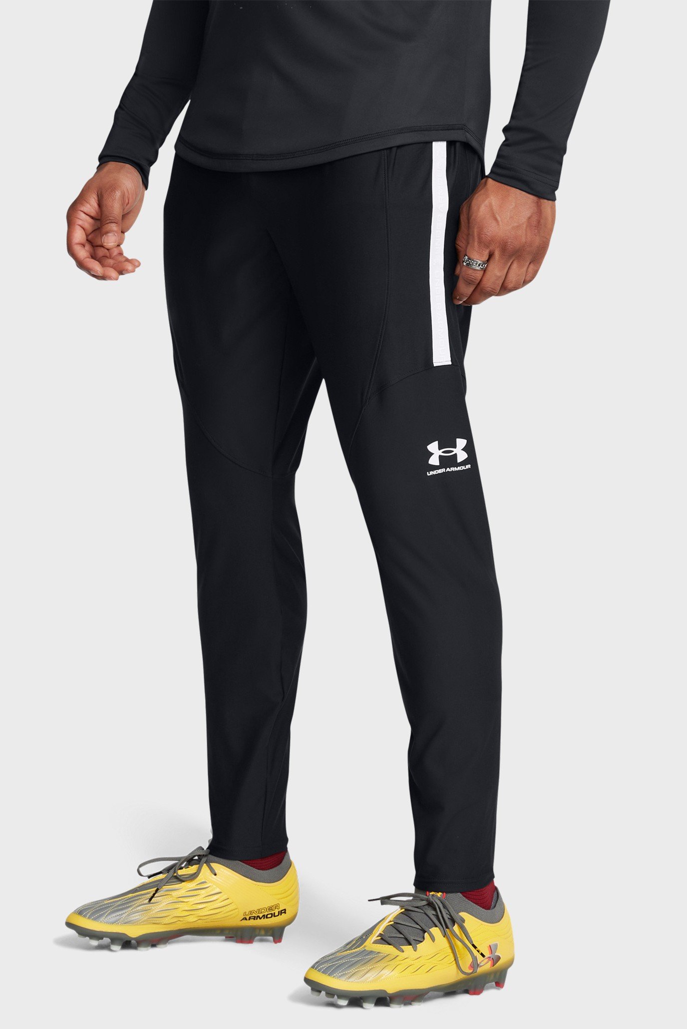 Чоловічі чорні спортивні штани UA M's Ch. Pro Pant 1