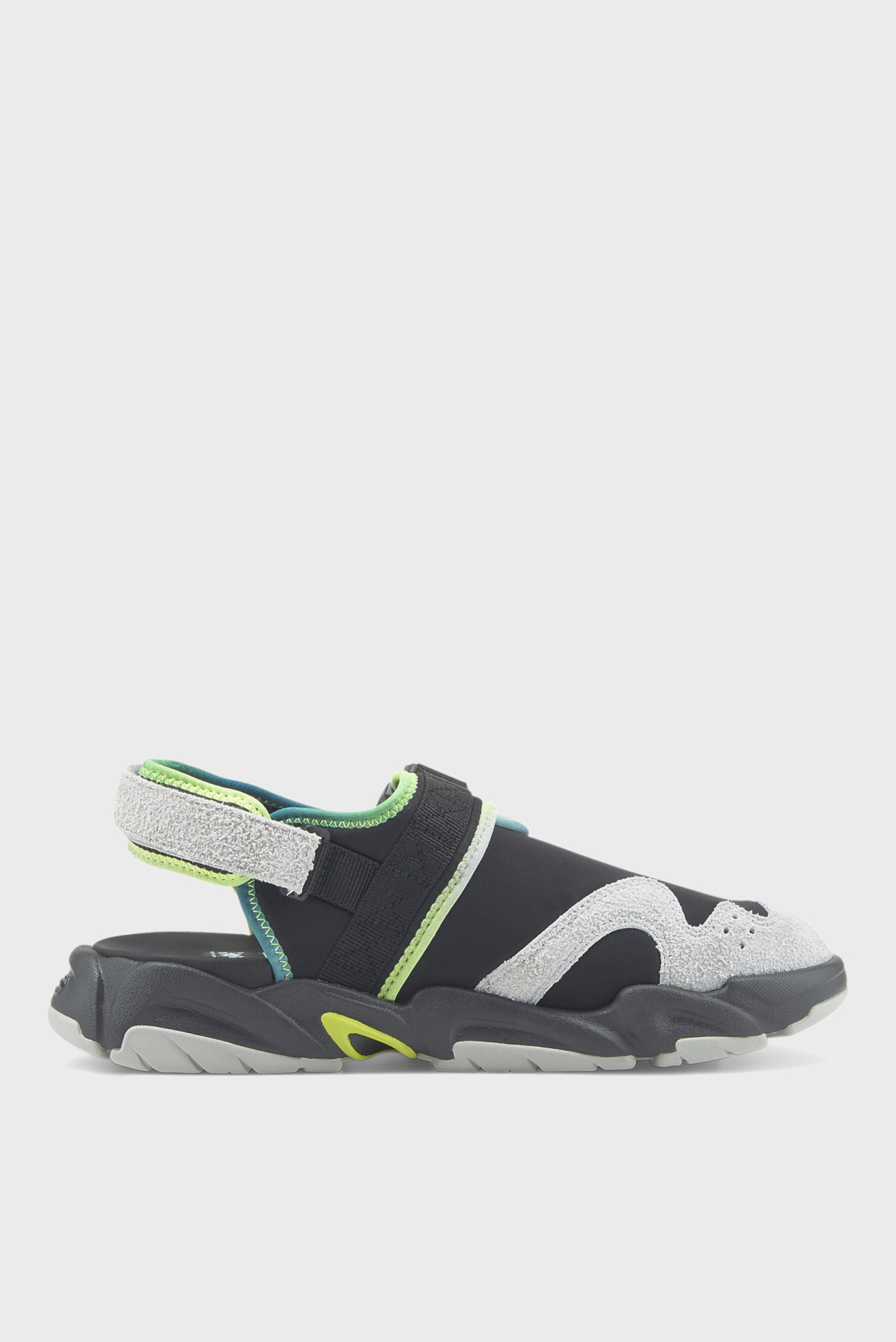 Серые сандалии PUMA x PERKS AND MINI TS-01 Sandals PUMA 390451 — MD-Fashion