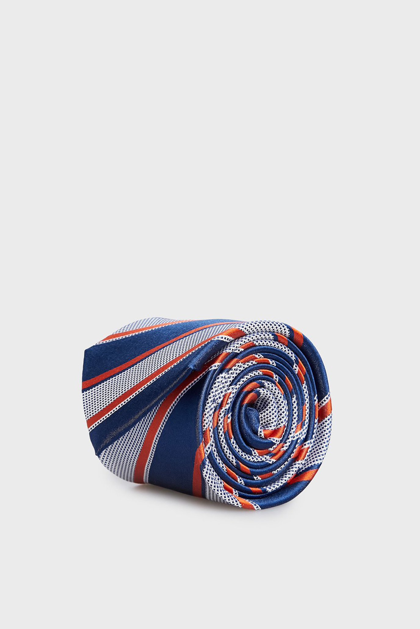 Мужской шелковый галстук в полоску 1