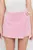 Женская розовая юбка-шорты