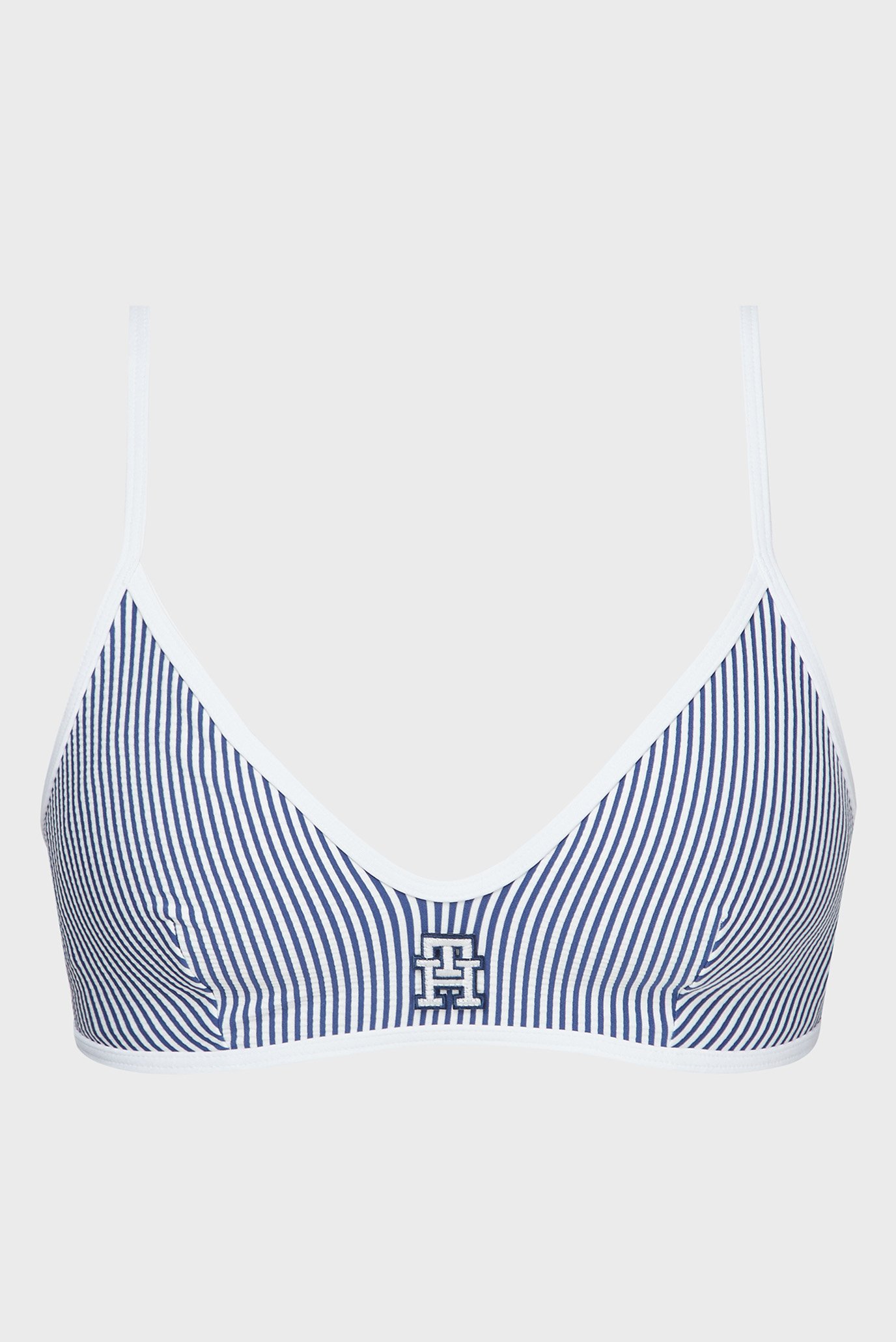 Женский лиф от купальника в полоску TRIANGLE BRALETTE Разноцветный XS Tommy Hilfiger UW0UW04107 Женский лиф от купальника в полоску TRIANGLE BRALETTE Разноцветный XS Tommy Hilfiger UW0UW04107