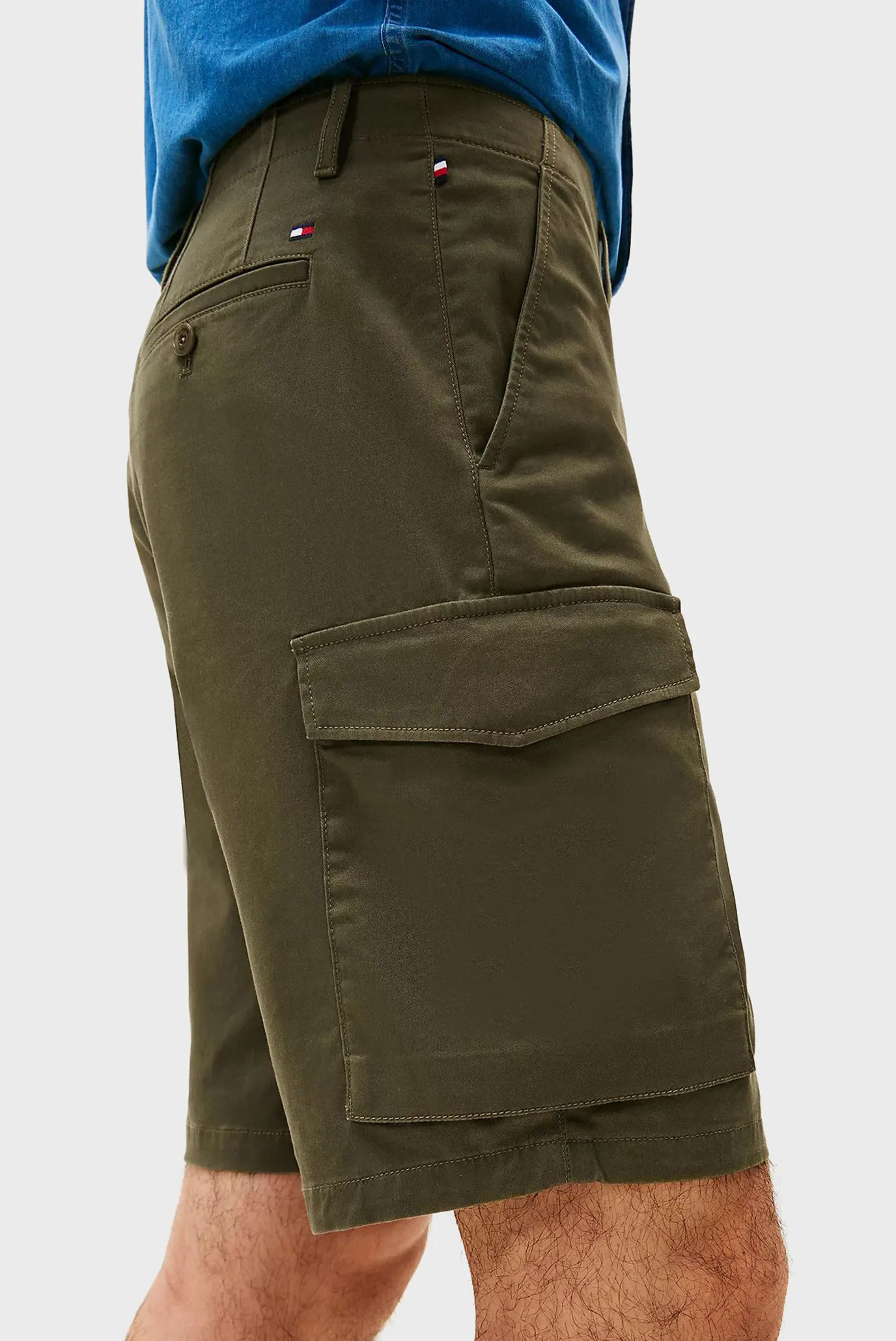 Чоловічі оливкові шорти HARLEM CARGO 1985 4