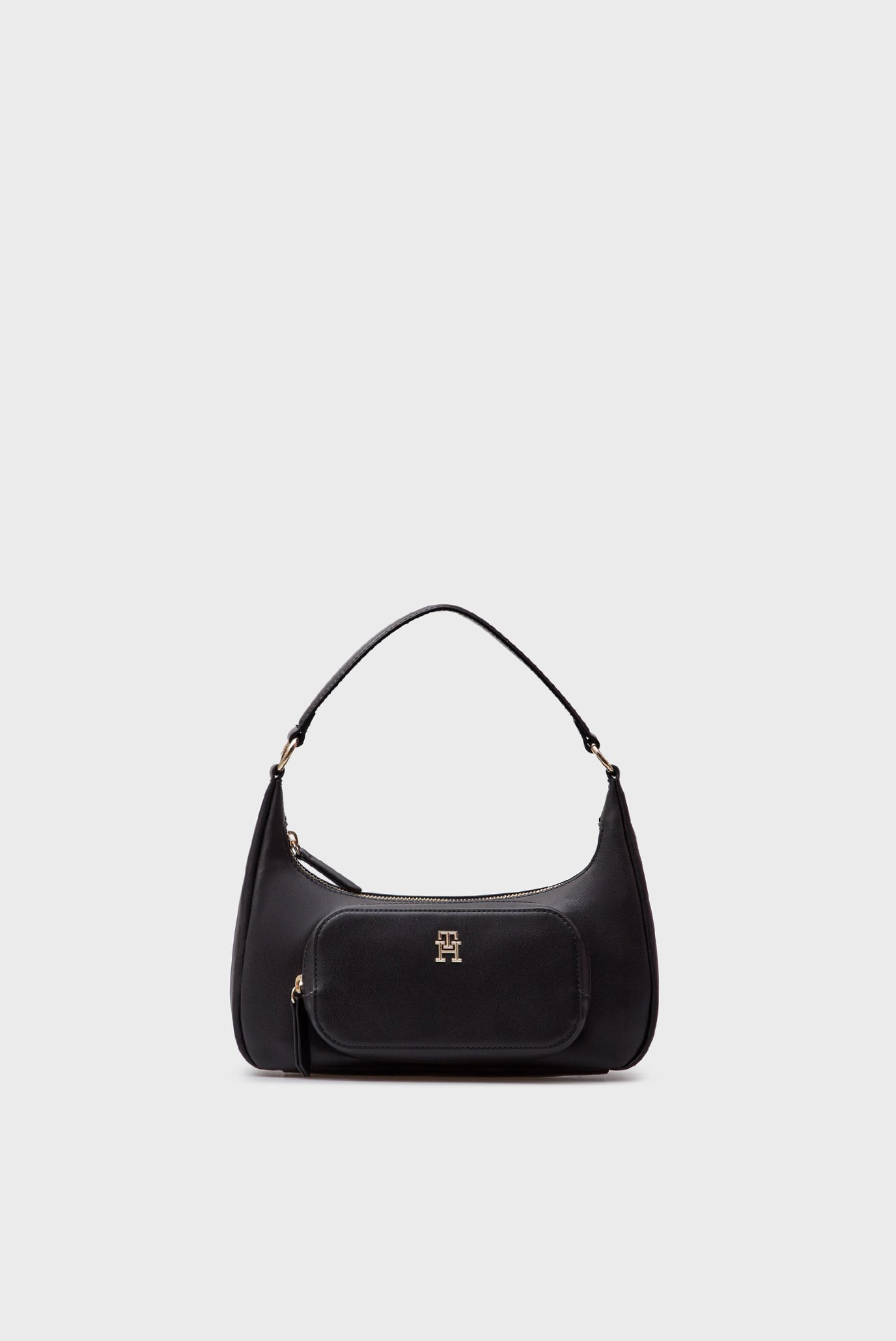 Женская черная сумка TH SOFT UTILITY SHOULDER BAG PU Черный ONESIZE Tommy Hilfiger AW0AW16711 Женская черная сумка TH SOFT UTILITY SHOULDER BAG PU Черный ONESIZE Tommy Hilfiger AW0AW16711