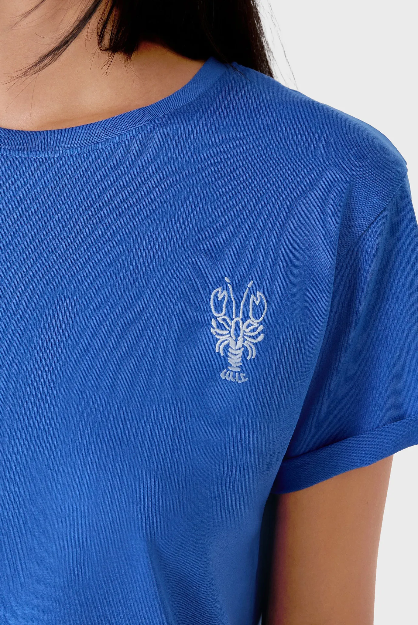 Женская синяя футболка SEASTAR 5