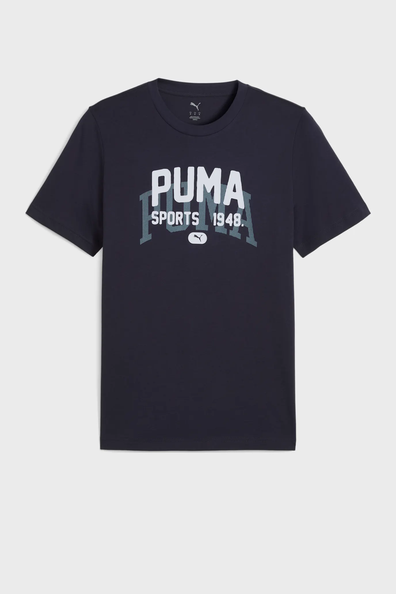 Мужская темно-синяя футболка Graphic Varsity Tee Men 4