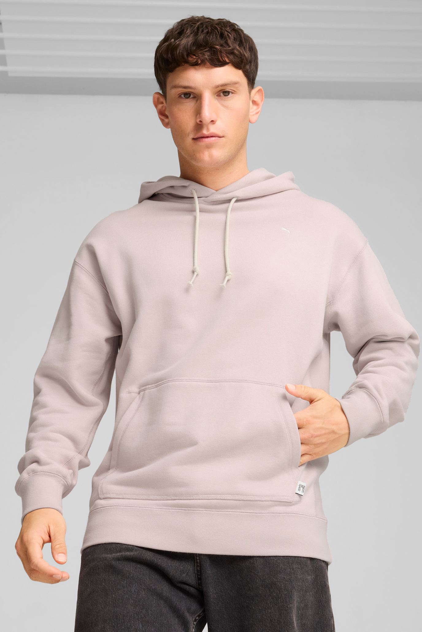 Чоловіче пудрове худі MMQ Hoodie 1