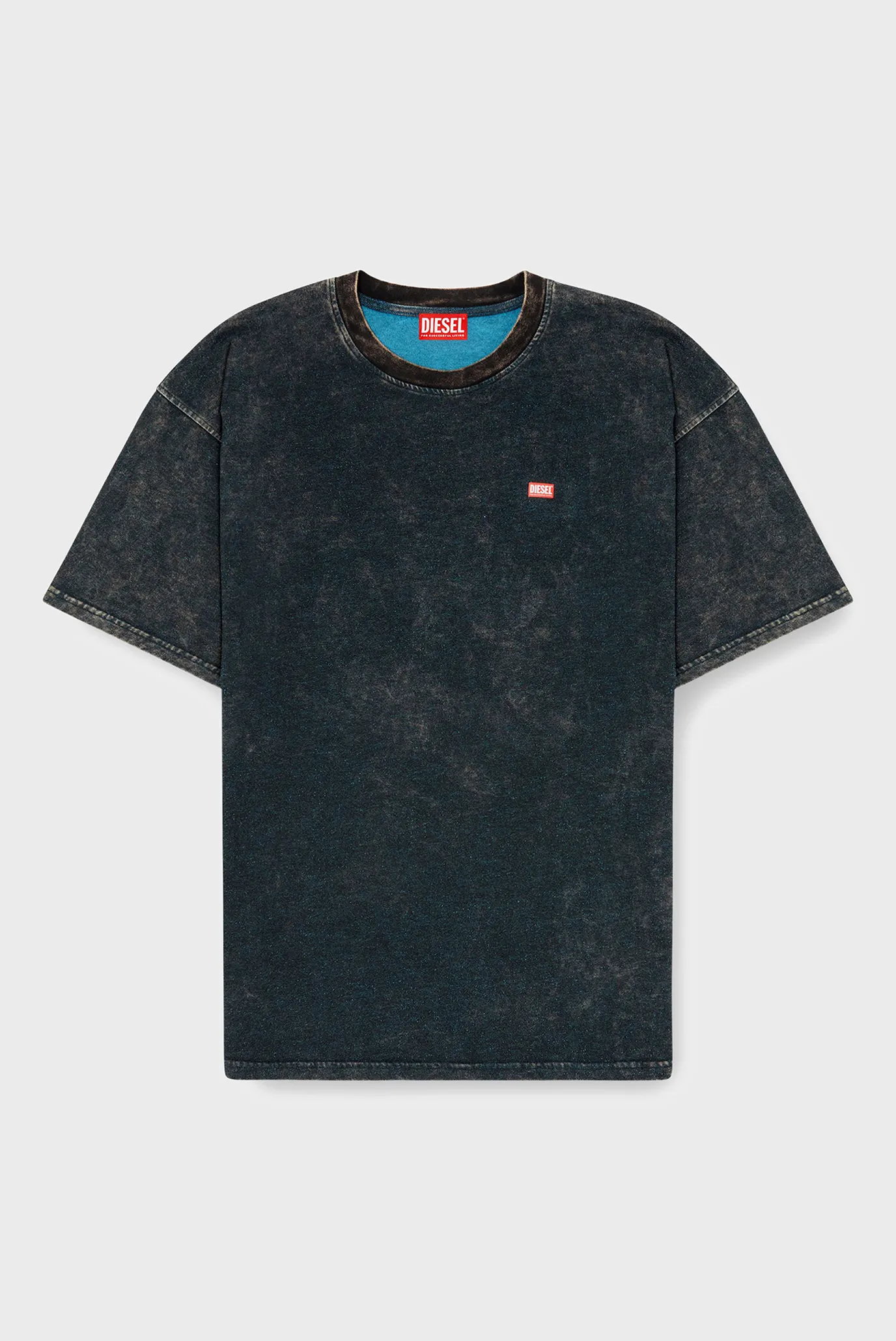 Чоловіча темно-синя футболка T-BOXT-T4 4