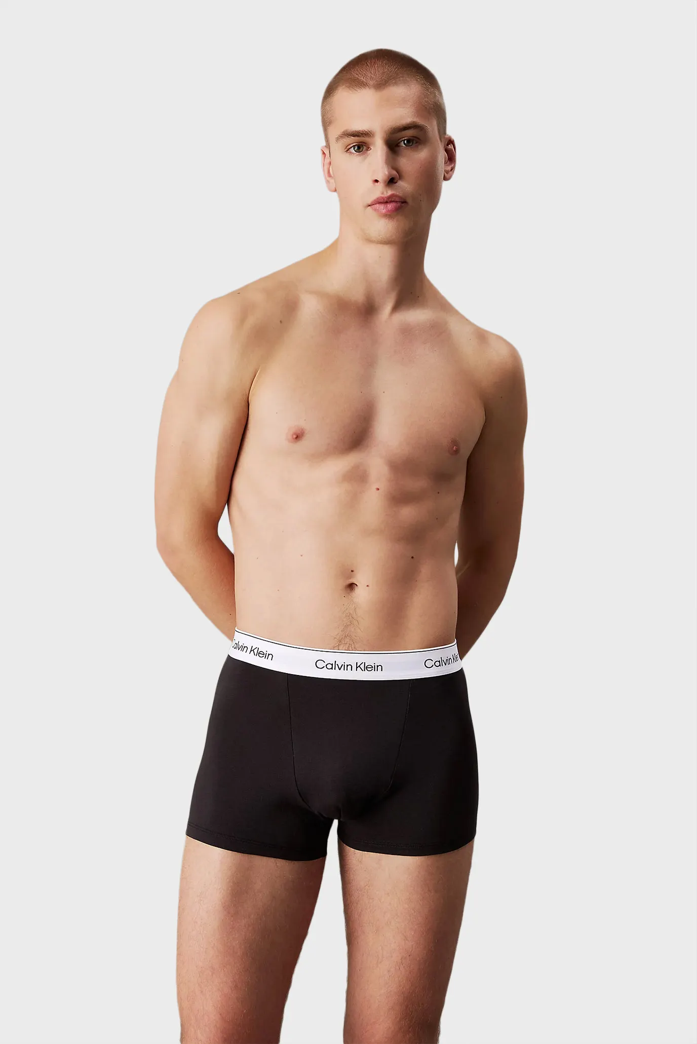 Чоловічі чорні боксери (3 шт) RELAXED FIT TRUNK 3PK 2