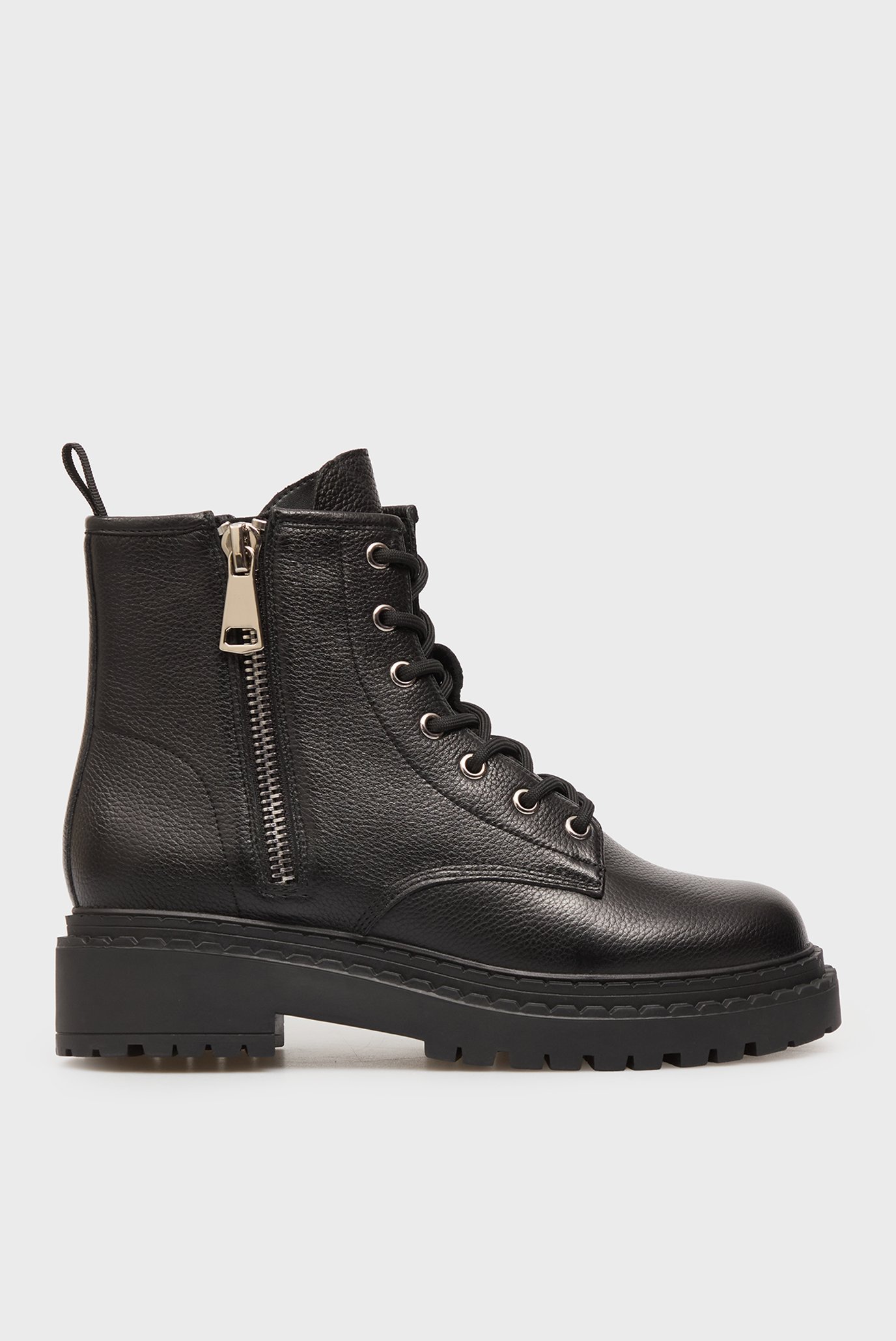 Женские черные кожаные ботинки Jaclyn Черный 36 PRPY PRFDS2599W