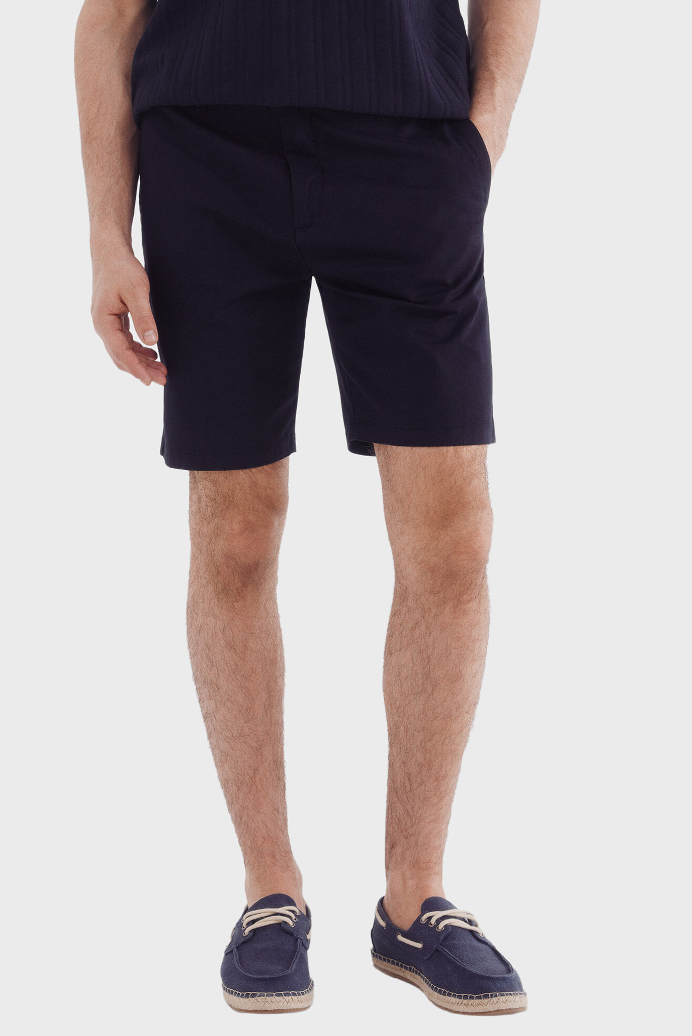 Мужские темно-синие шорты Синий 42 SPRINGFIELD 439000