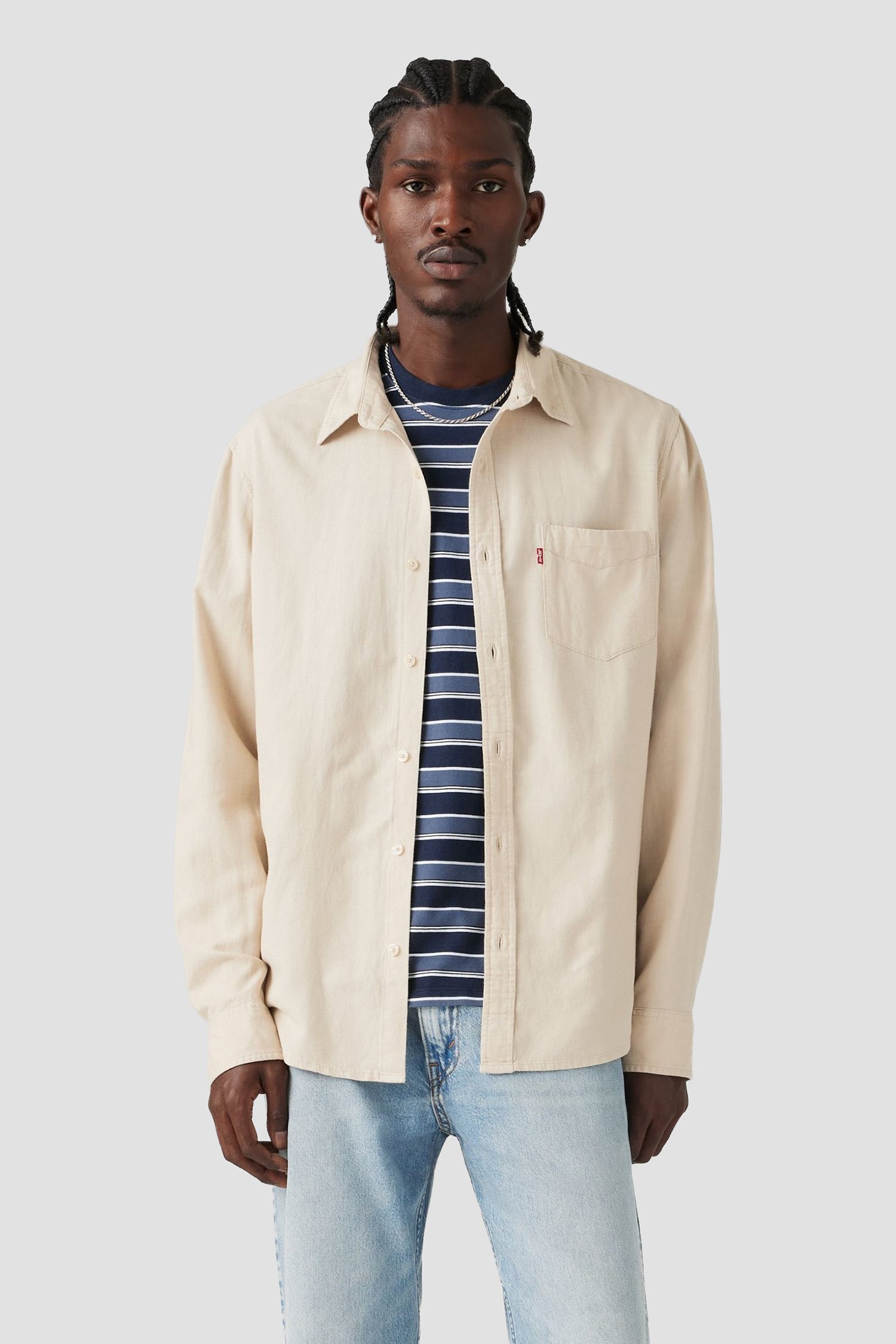 Мужская бежевая рубашка Бежевый M Levi’s® 85746;0175 Мужская бежевая рубашка Бежевый M Levi’s® 85746;0175
