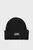 Чорна вовняна шапка BERRY