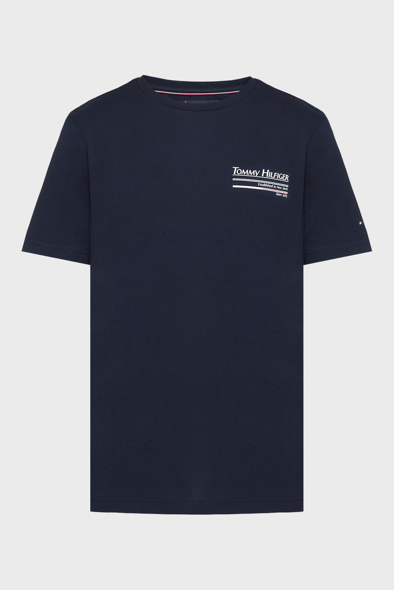 Мужская темно-синяя футболка OUTLINE SAILING Синий XL Tommy Hilfiger MW0MW38614 Мужская темно-синяя футболка OUTLINE SAILING Синий XL Tommy Hilfiger MW0MW38614