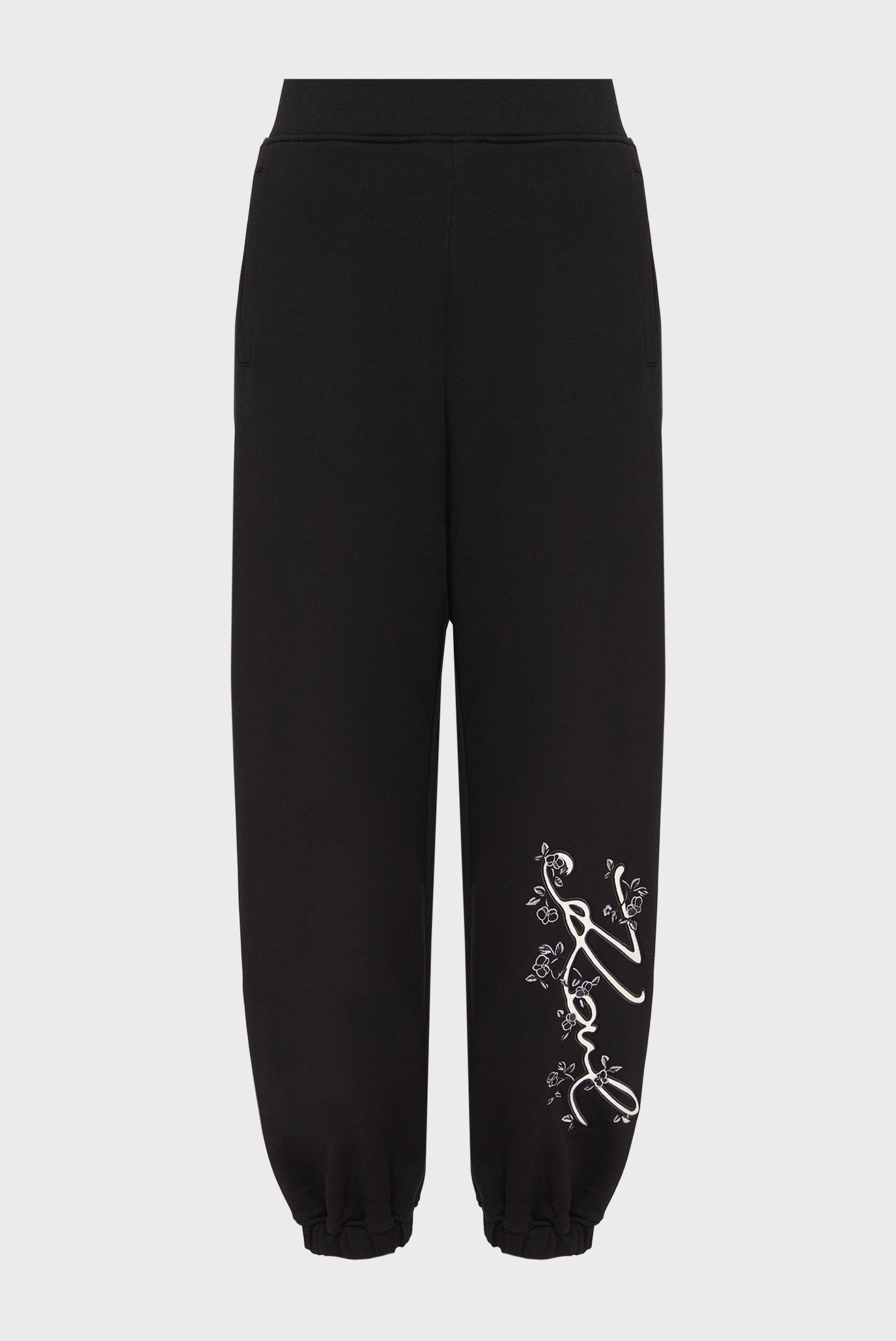 Женские черные спортивные брюки Черный M Karl Lagerfeld A3W10009 Женские черные спортивные брюки Черный M Karl Lagerfeld A3W10009