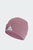 Розовая шапка-бини Logo