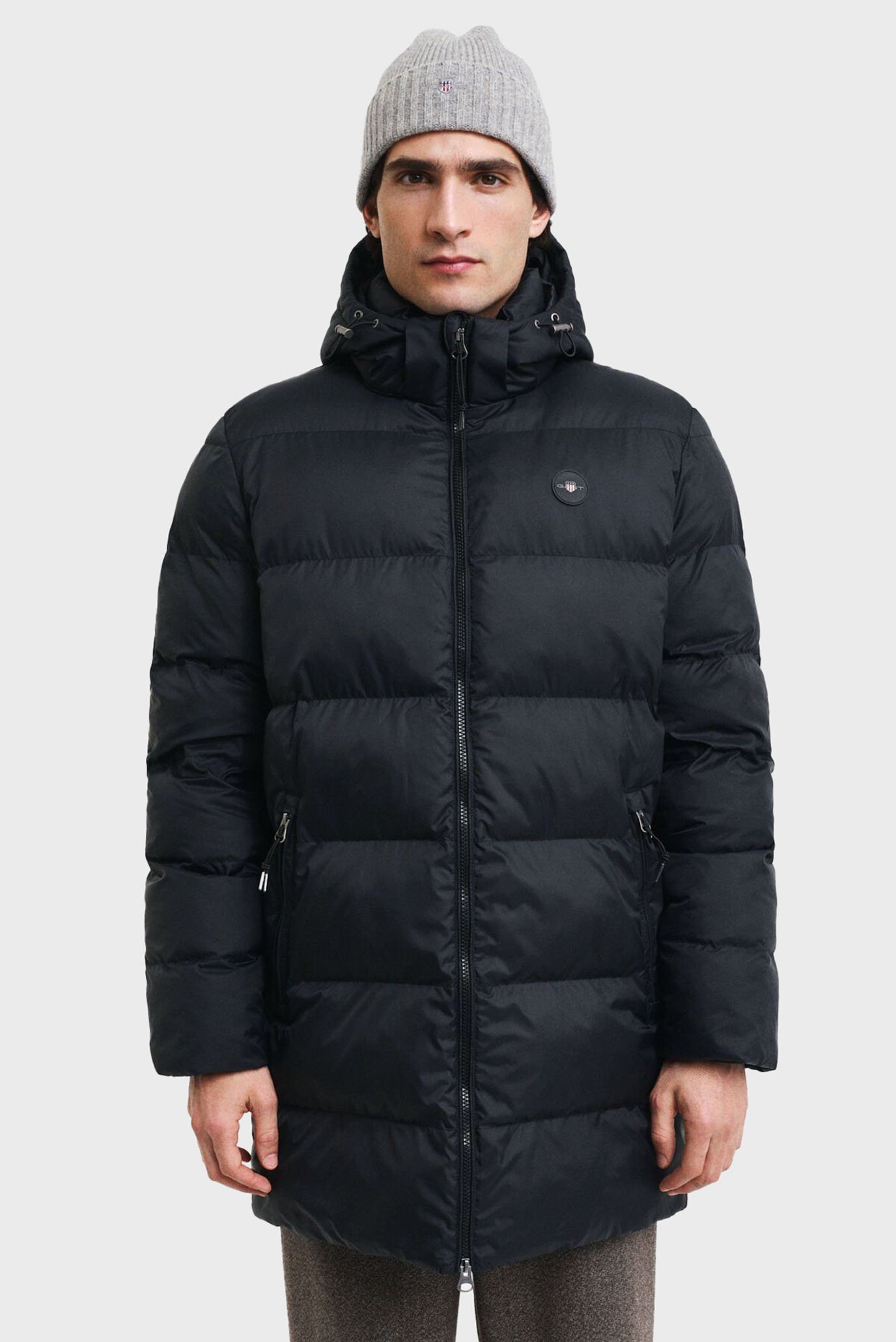 Чоловіча чорна куртка ACTIVE CLOUD MID LENGTH JACKET 1