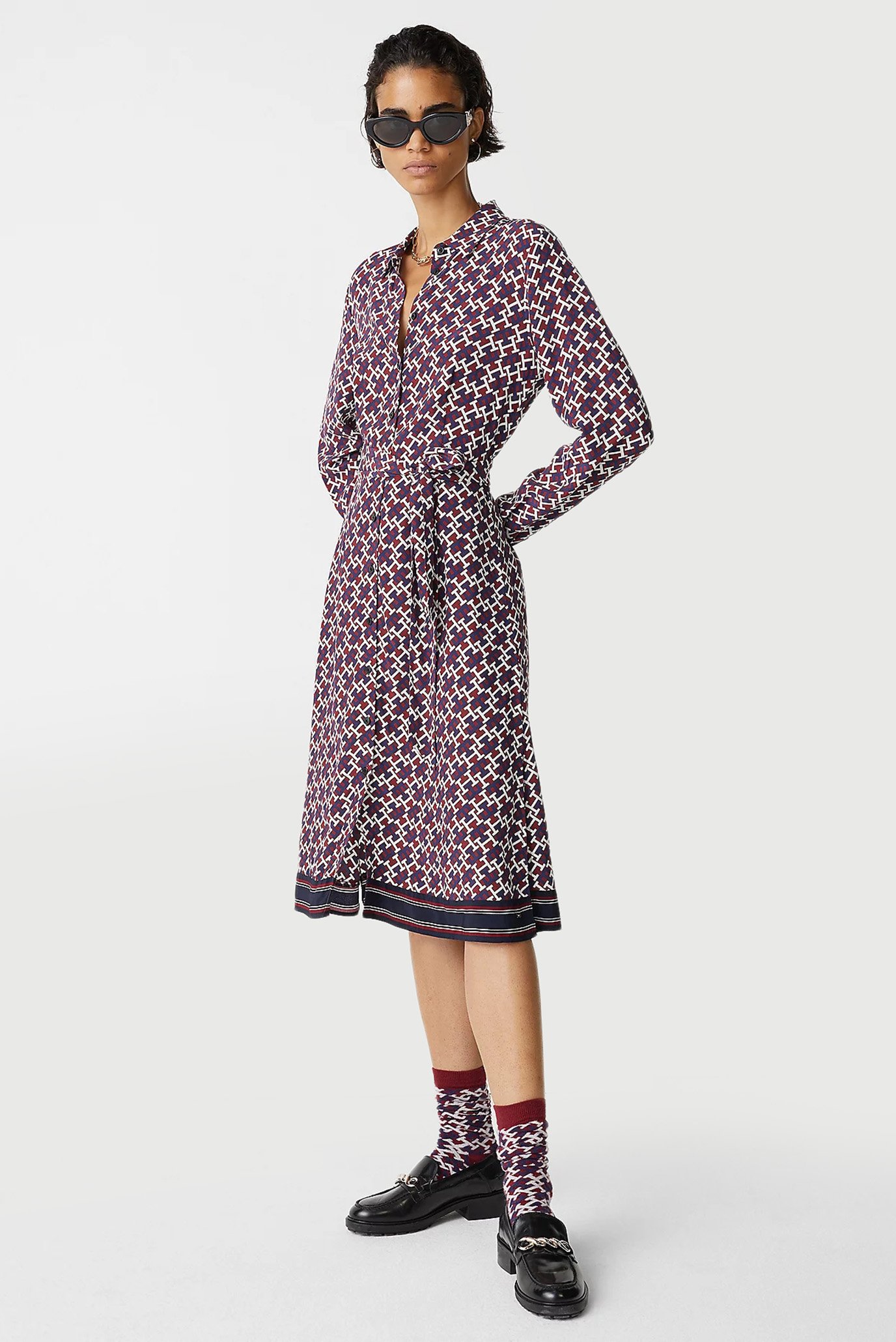 Tommy cheap shirt dress