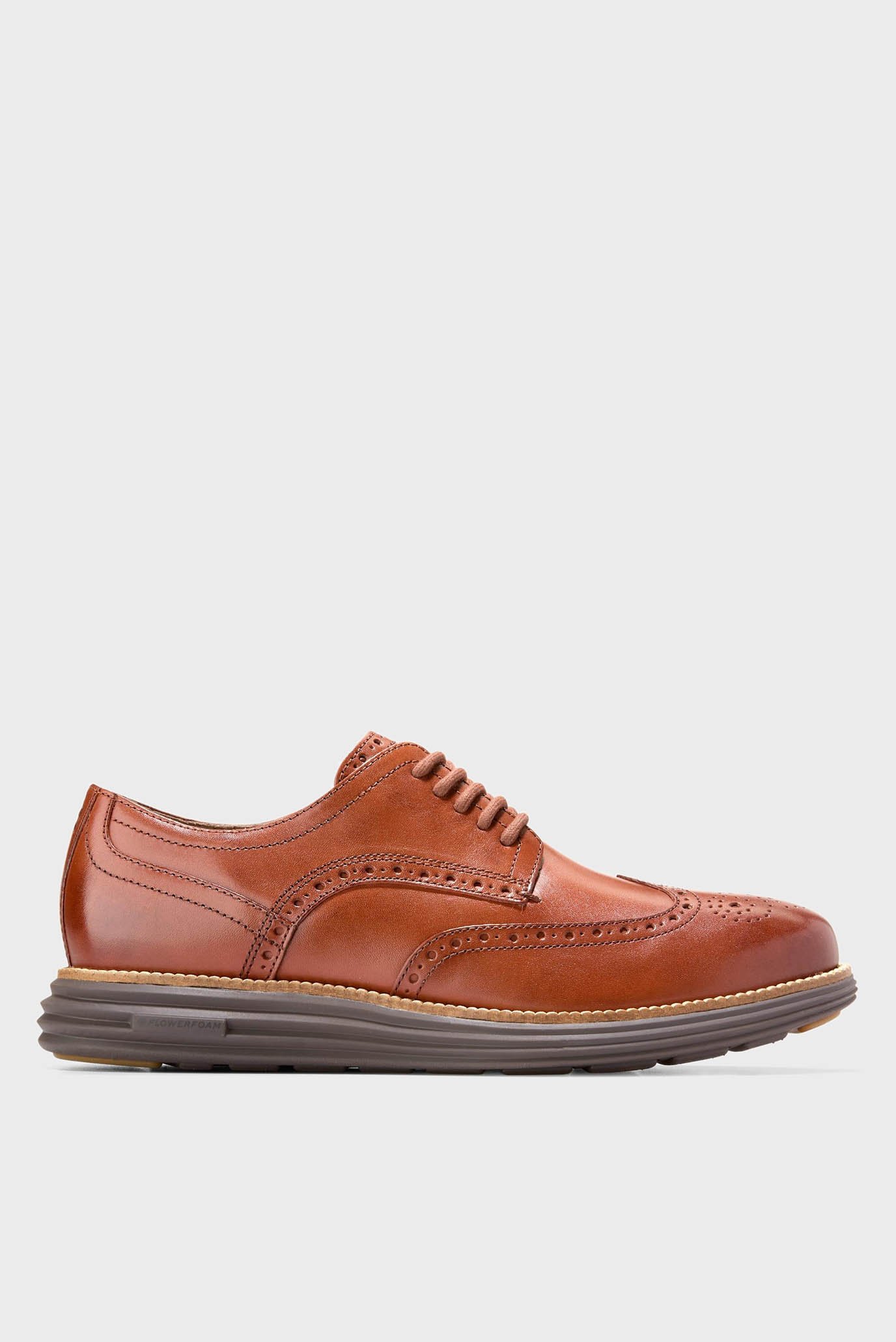 Чоловічі коричневі шкіряні броги ØriginalGrand Remastered Wingtip Oxford 1