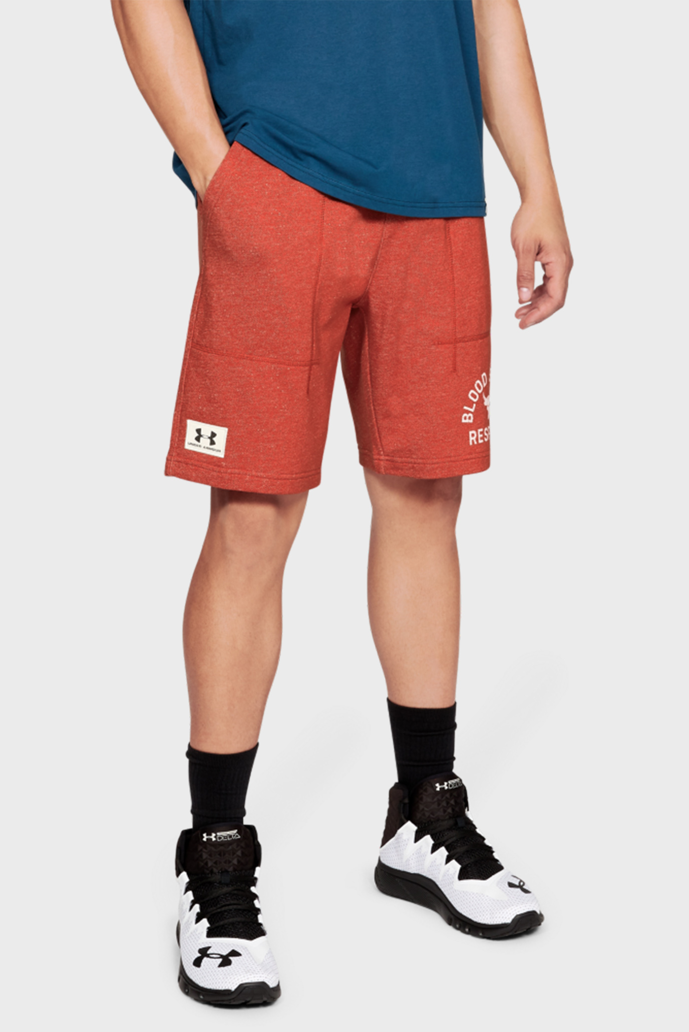 project rock red shorts