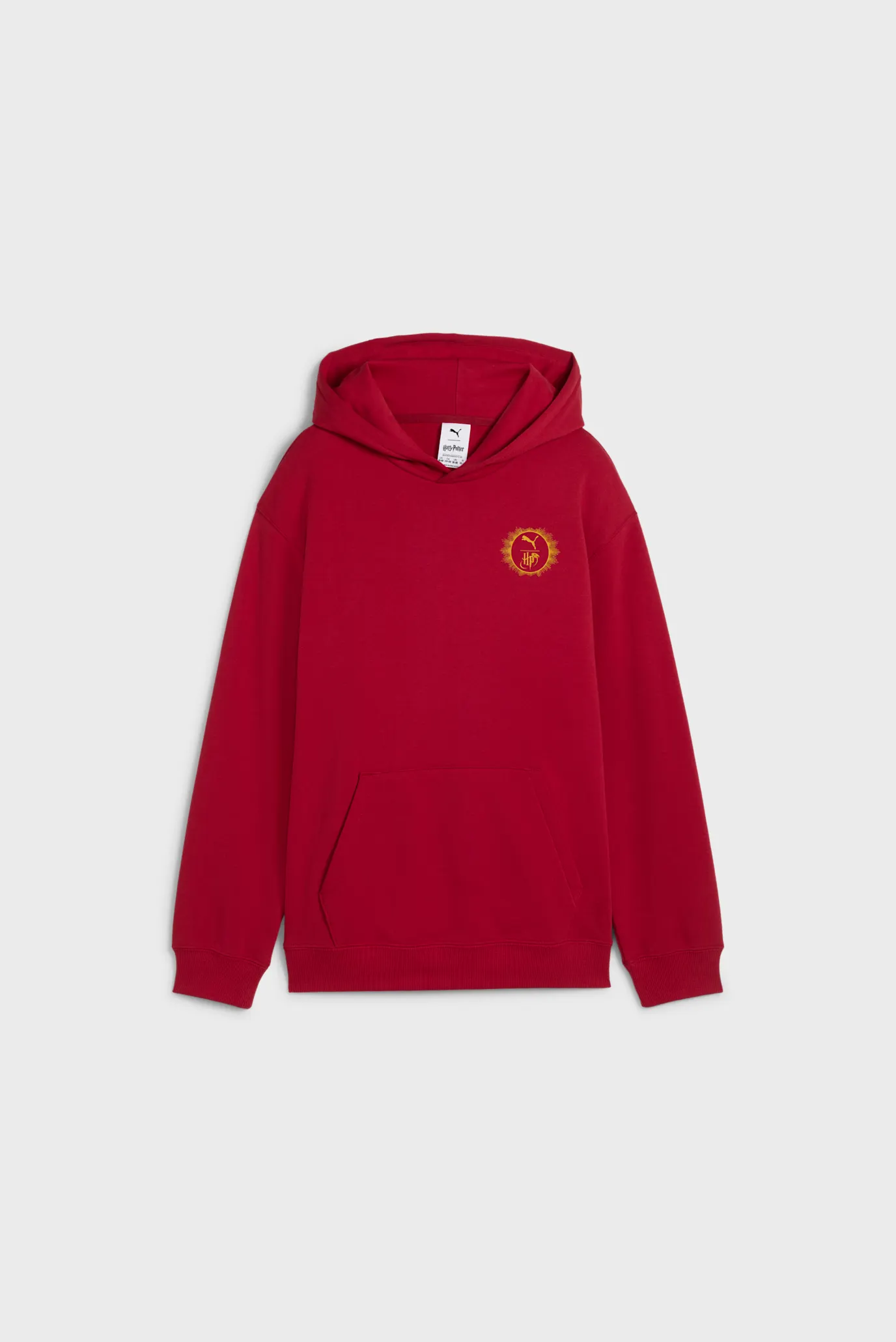Детское красное худи PUMA x HARRY POTTER Relaxed Graphic Hoodie Youth 4