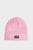 Розовая шапка ARCHIVE heather beanie