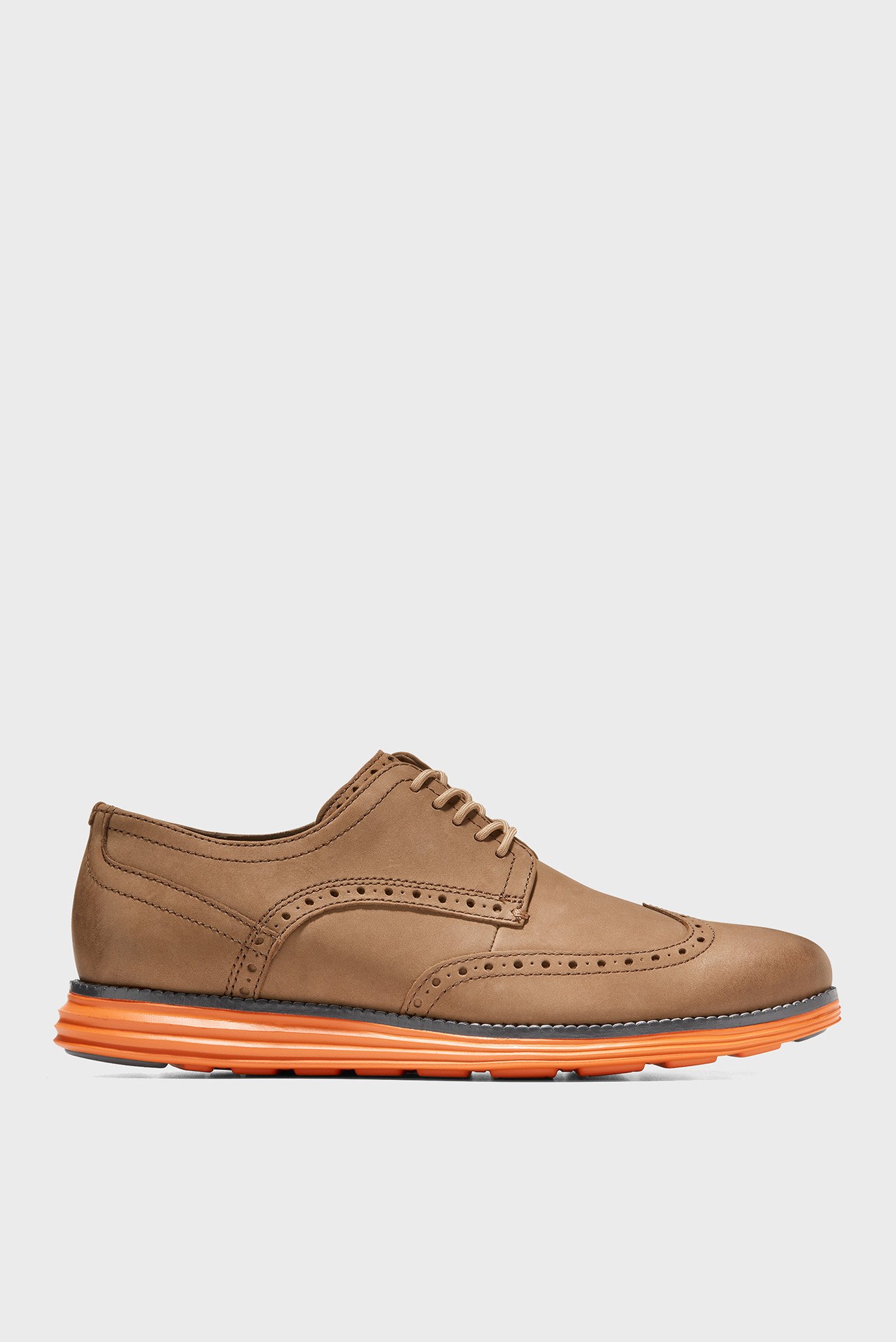 Чоловічі коричневі шкіряні броги ØriginalGrand Wingtip Oxford 1