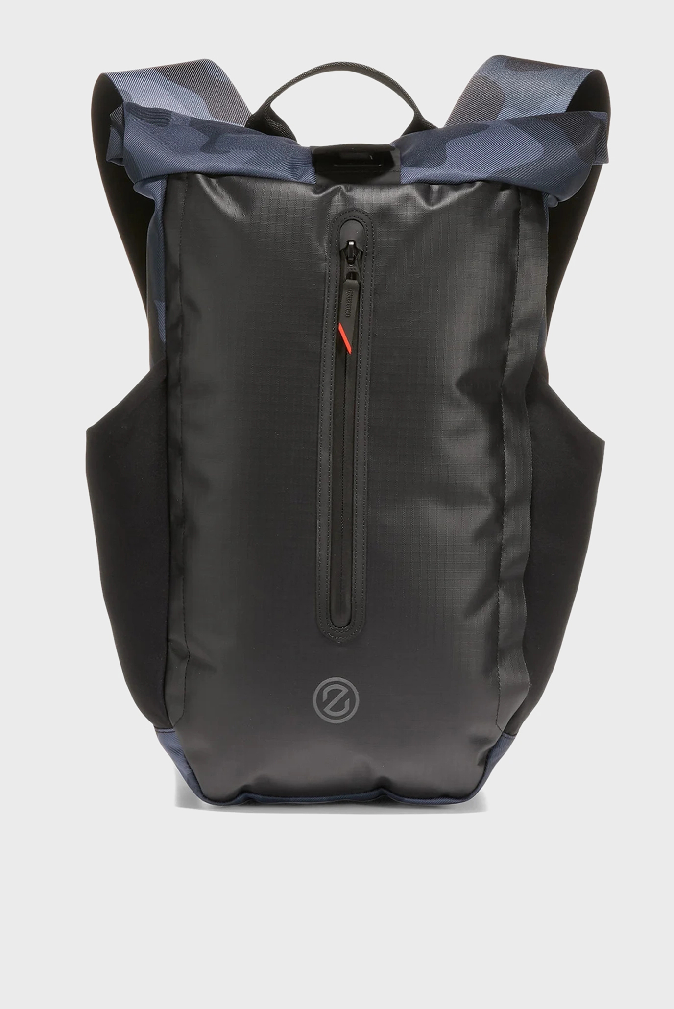 Чоловічий чорний рюкзак ZERØGRAND Roll Top Backpack 1