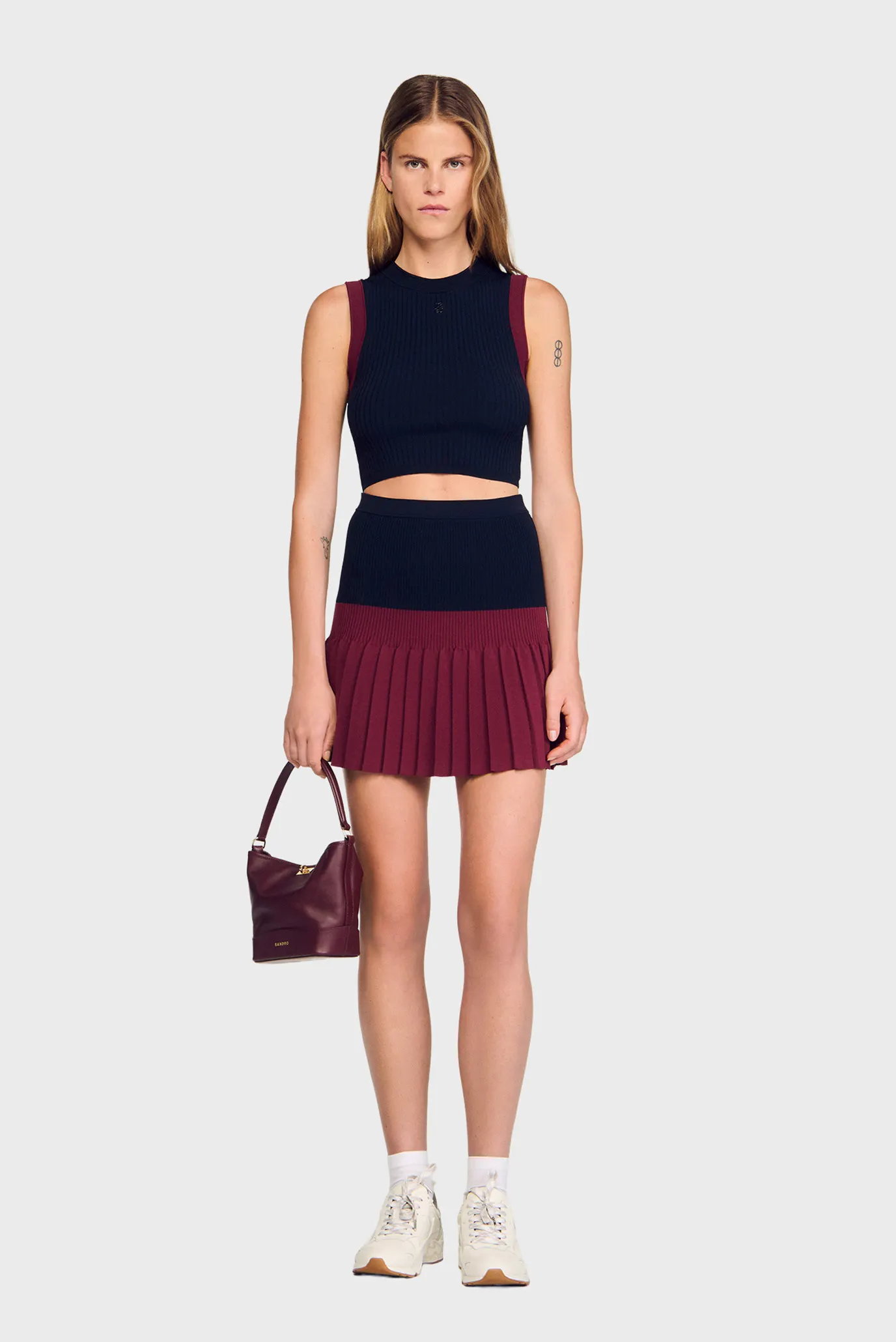 Жіночий темно-синій топ 2