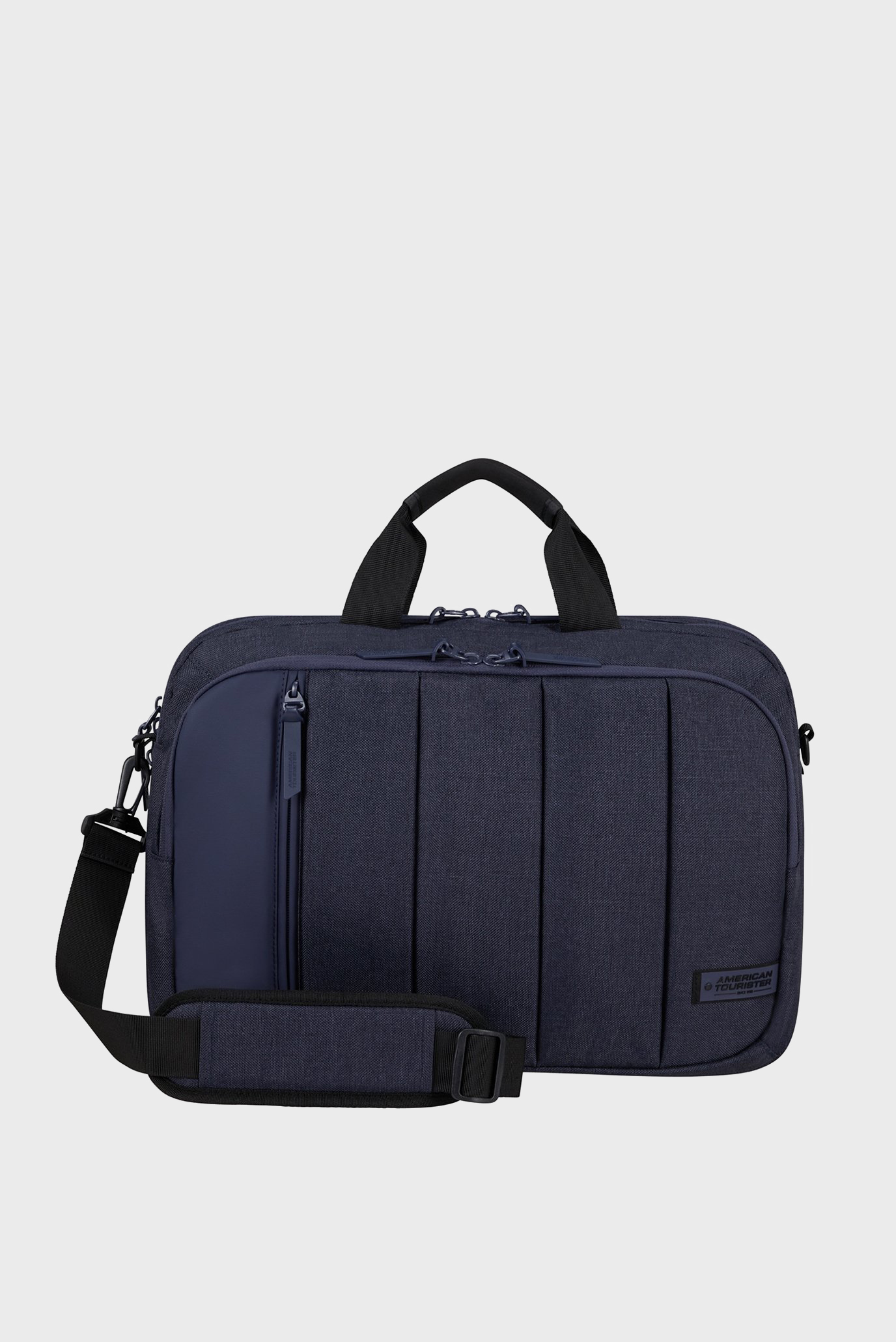 Мужская темно-синяя сумка для ноутбука STREETHERO NAVY BLUE 1