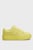 Женские желтые кожаные сникерсы PLATFORM COURT SNEAKER NUBUCK