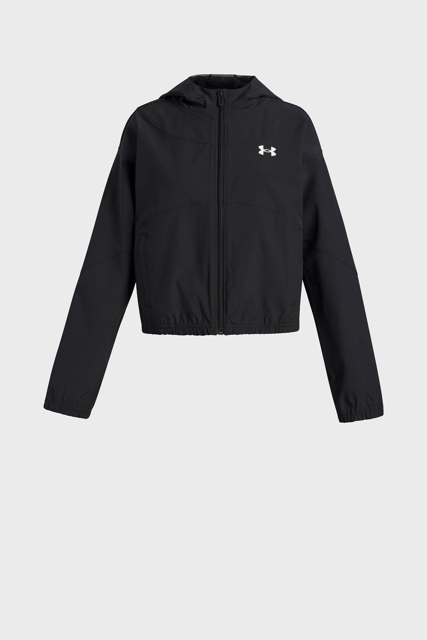 Детская черная ветровка UA Rival Woven HD Jacket Черный 8 Under Armour 6004181-004 Детская черная ветровка UA Rival Woven HD Jacket Черный 8 Under Armour 6004181-004