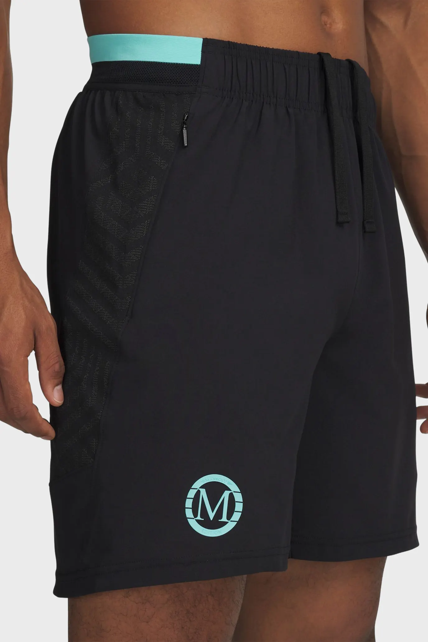 Чоловічі чорні шорти UA x Mansory Challenger Sts 4