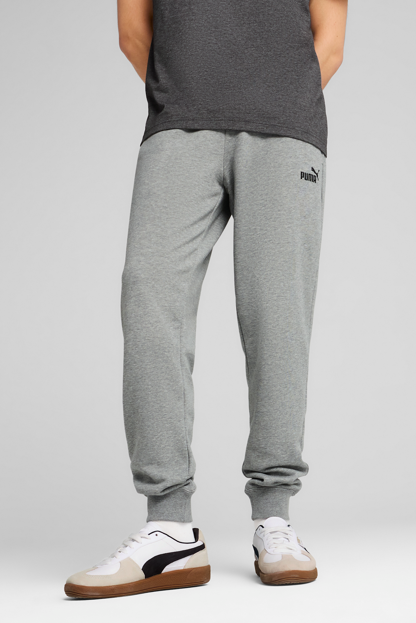 Чоловічі сірі спортивні штани Essentials No. 1 Logo Sweatpants Men 1