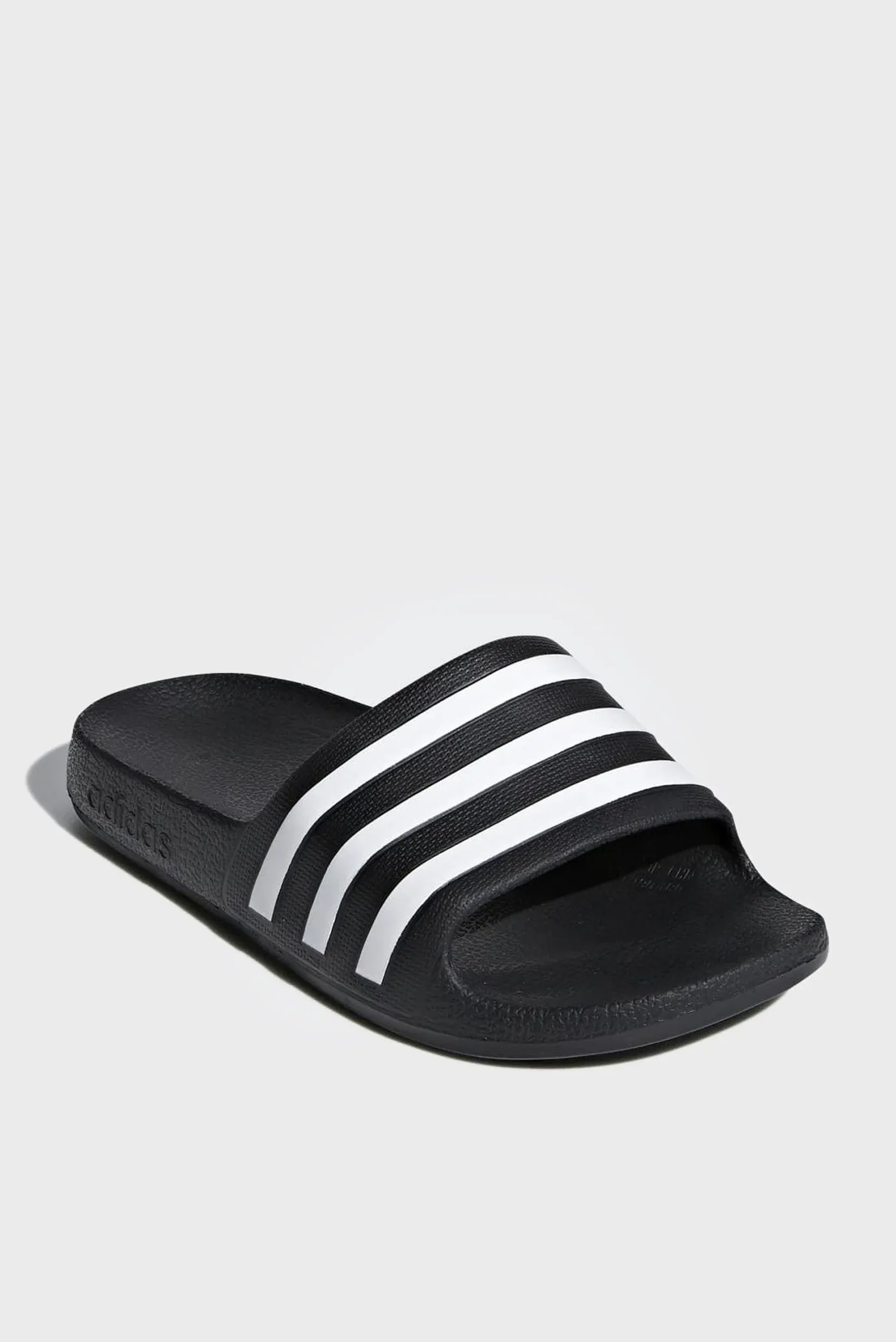 Дитячі чорні слайдери Adilette Aqua 4