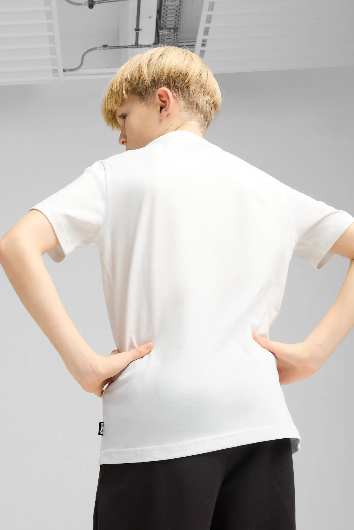 Дитяча біла футболка Posterize Basketball Tee I Youth 3