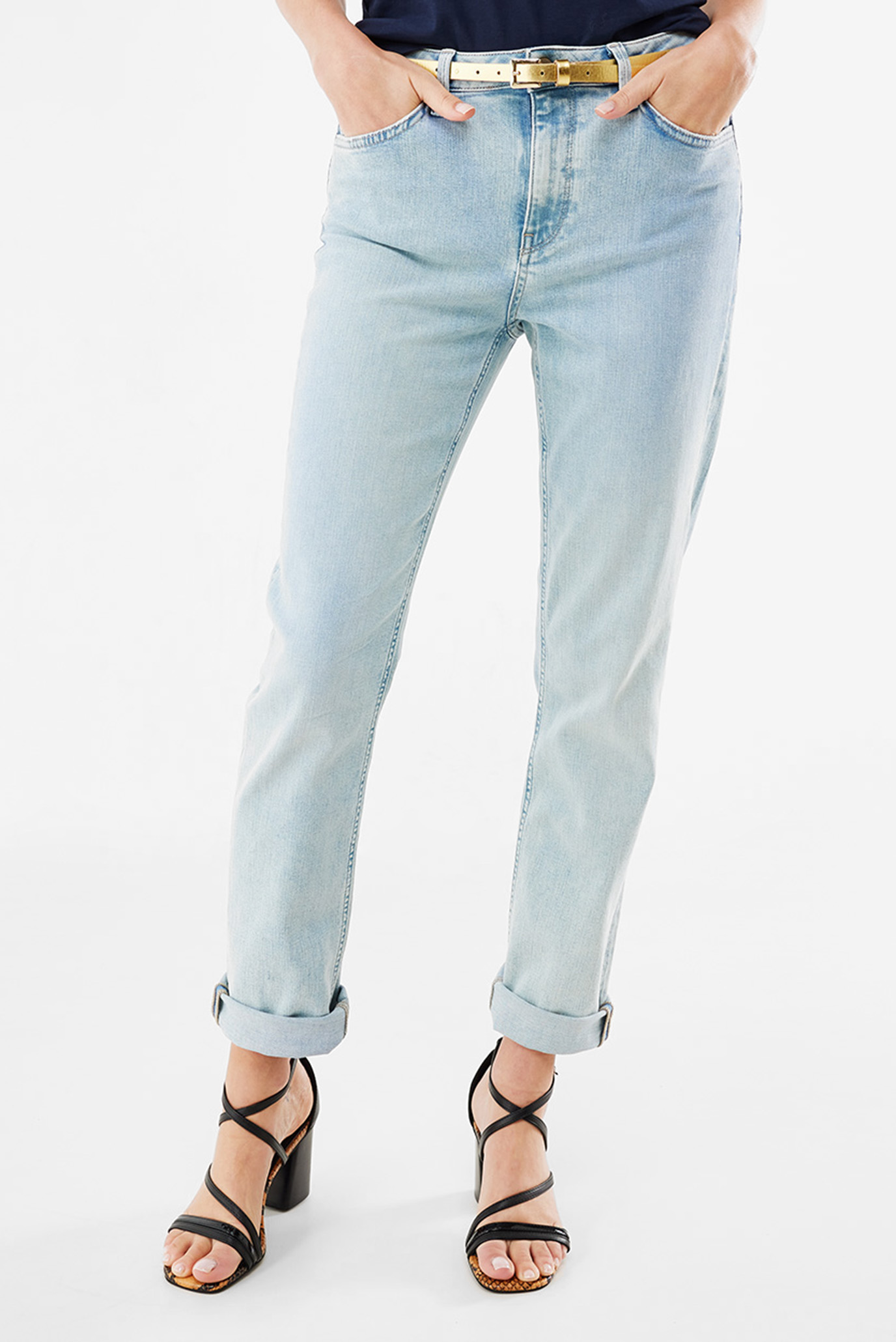 Женские голубые джинсы INA 1