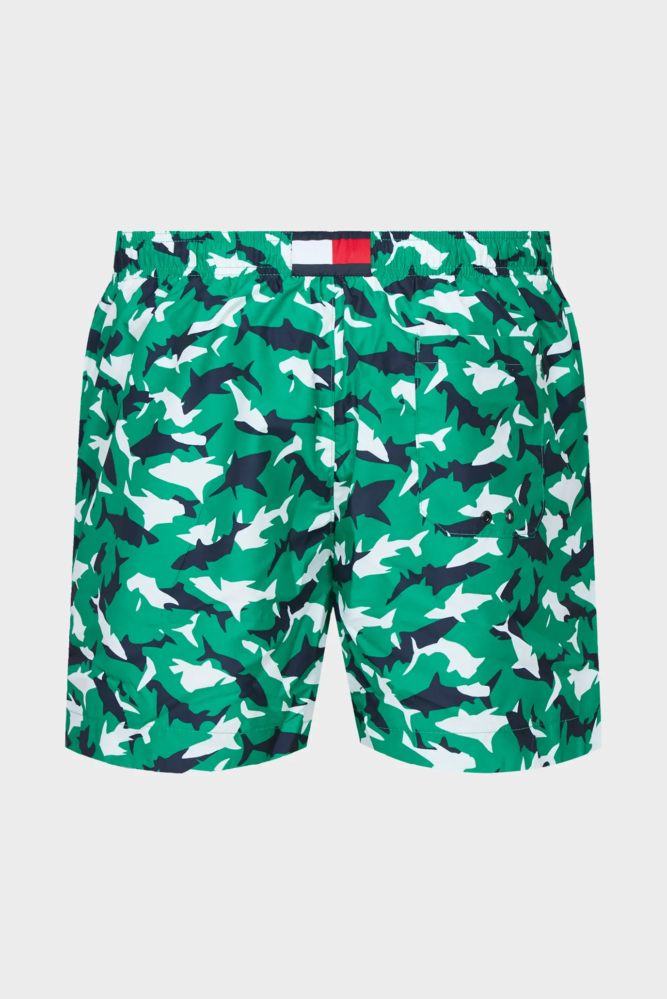 Мужские зеленые плавательные шорты с узором MEDIUM DRAWSTRING PRINT 2