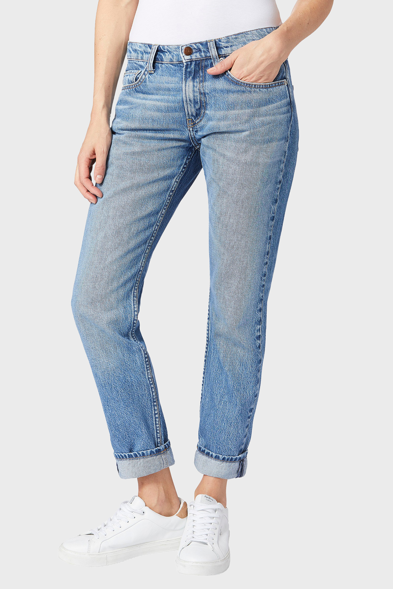 Женские голубые джинсы MABLE Голубой 24-32 Pepe Jeans PL203156WG50 Женские голубые джинсы MABLE Голубой 24-32 Pepe Jeans PL203156WG50