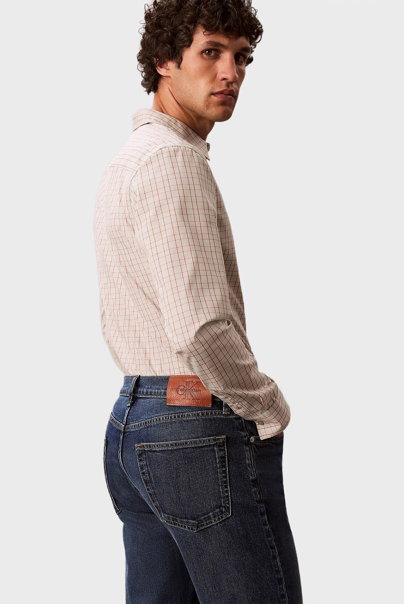 Мужские темно-синие джинсы STNDRD 5