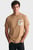 Мужская бежевая футболка G GRAPHIC T-SHIRT