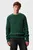 Мужской зеленый шерстяной свитер NOVELTY