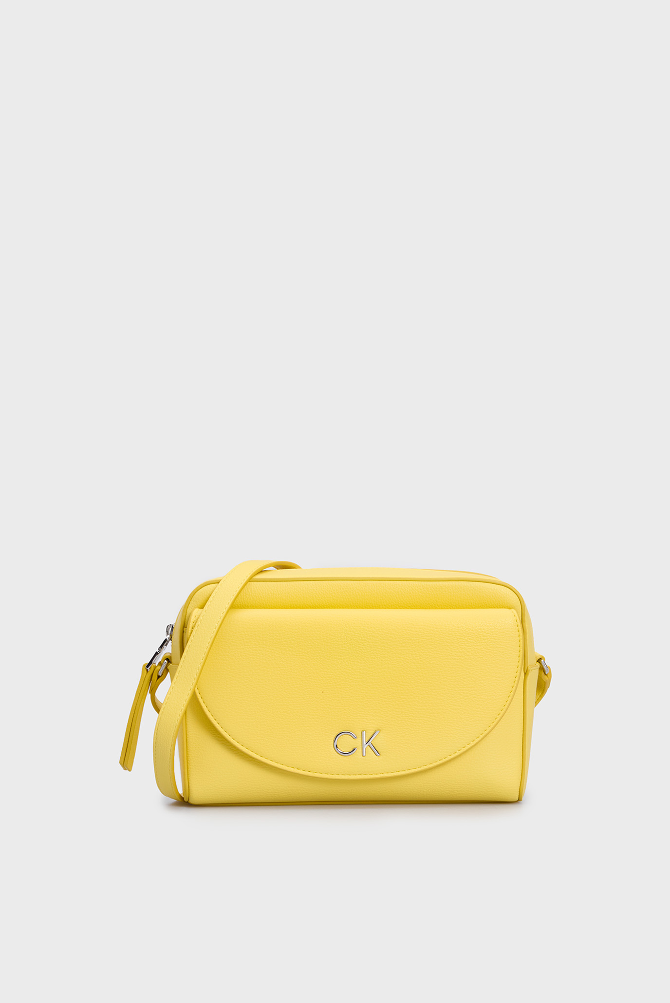 Женская желтая сумка CK DAILY CAMERA BAG PEBBLE 1