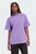 Женская фиолетовая футболка adidas by Stella McCartney Logo