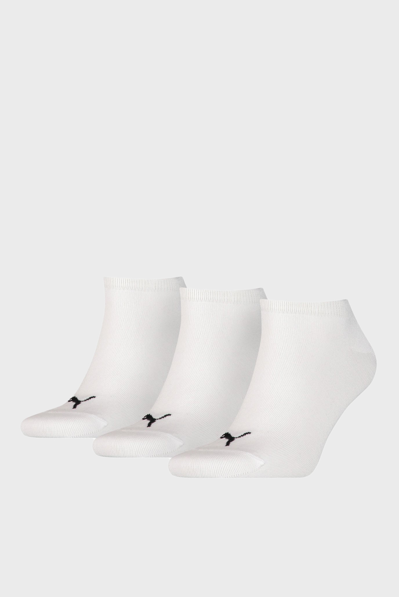 Белые носки (3 пары) PUMA UNISEX SNEAKER PLAIN 1