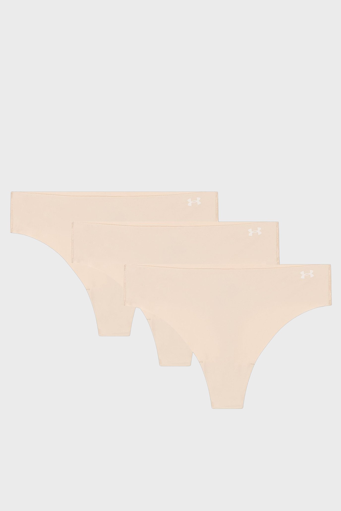 Женские бежевые трусики (3 шт) UA Pure Stretch NS THONG Бежевый XL Under Armour 1383893-500 Женские бежевые трусики (3 шт) UA Pure Stretch NS THONG Бежевый XL Under Armour 1383893-500