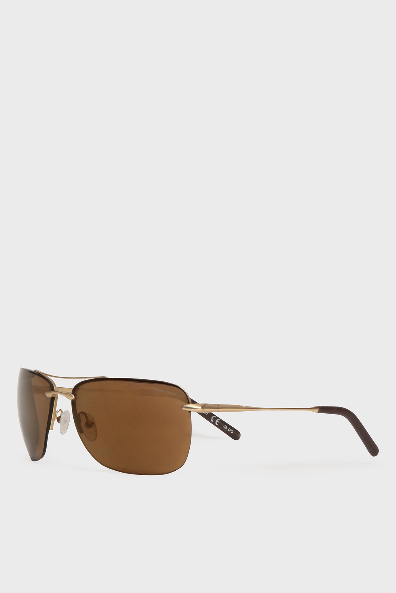Золотистые солнцезащитные очки Cluu 1