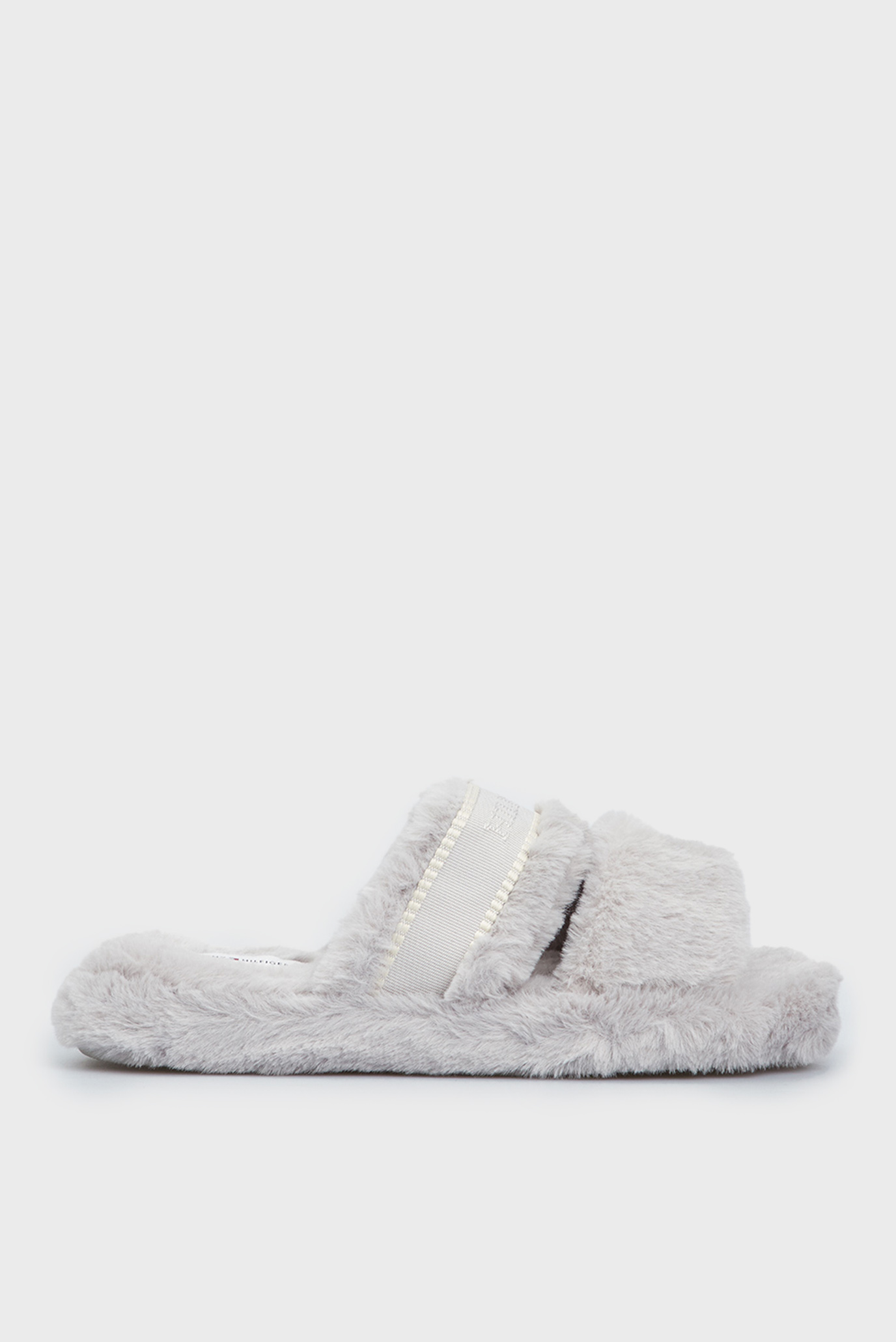 Женские серые тапочки HILFIGER FUR BASICS SLIPPER 1