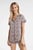 Жіноча піжама з візерунком (сорочка, шорти) CALINA