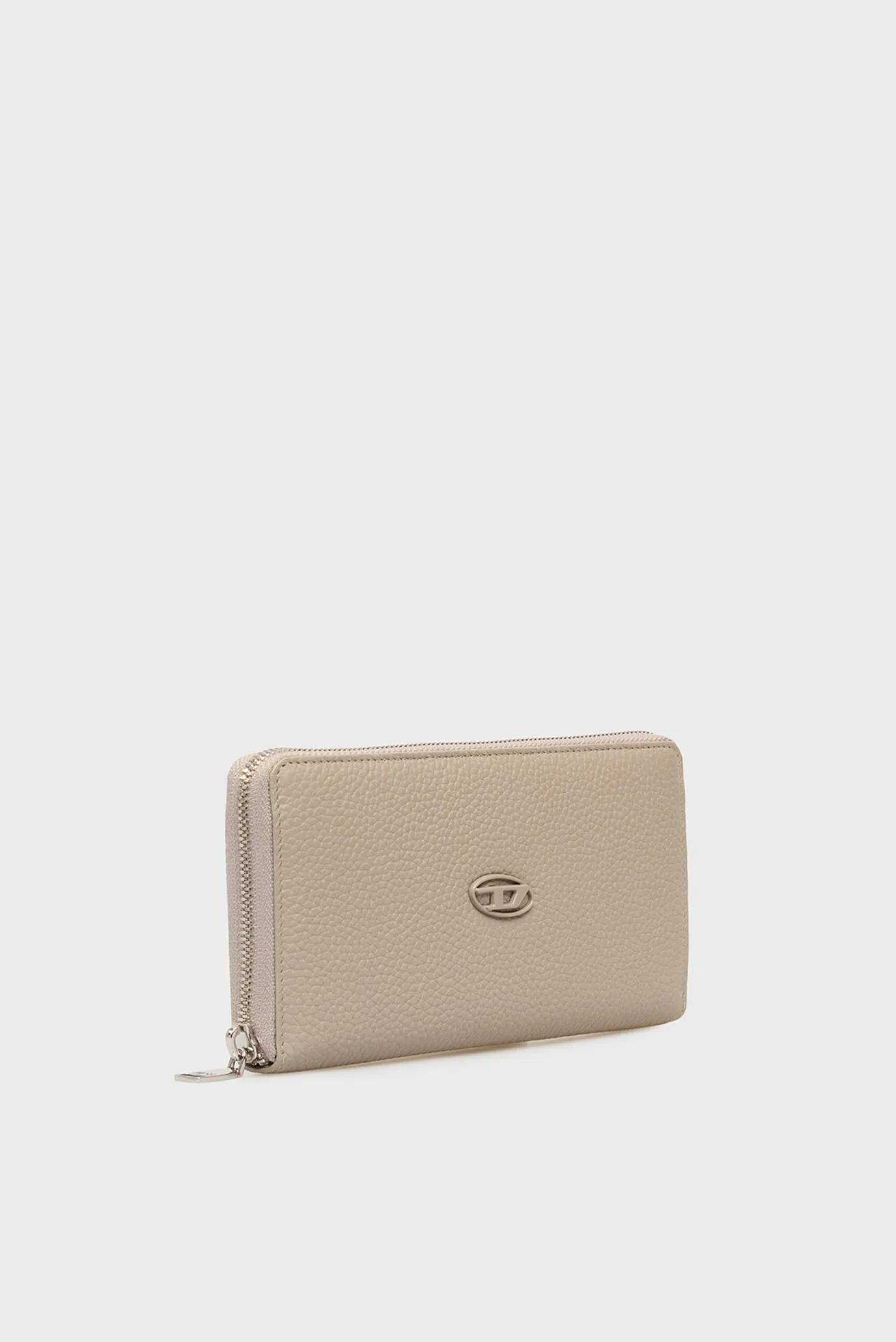 Чоловічий сірий шкіряний гаманець HISSU 3